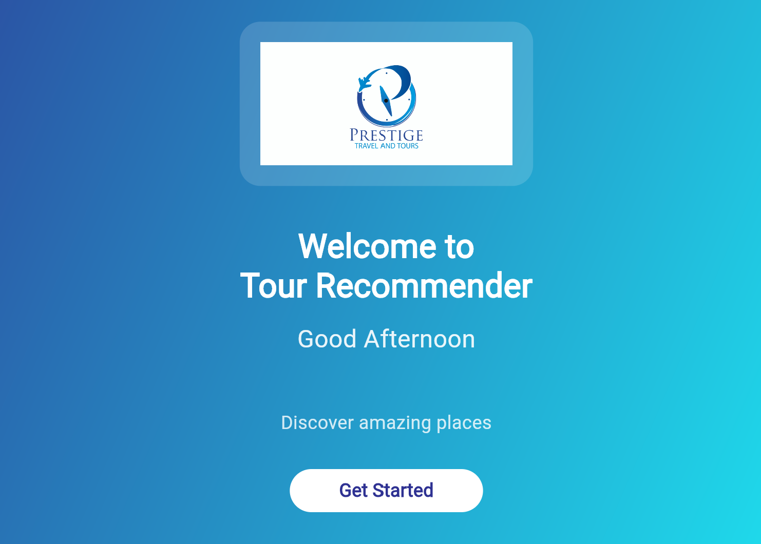Tour Recommender App